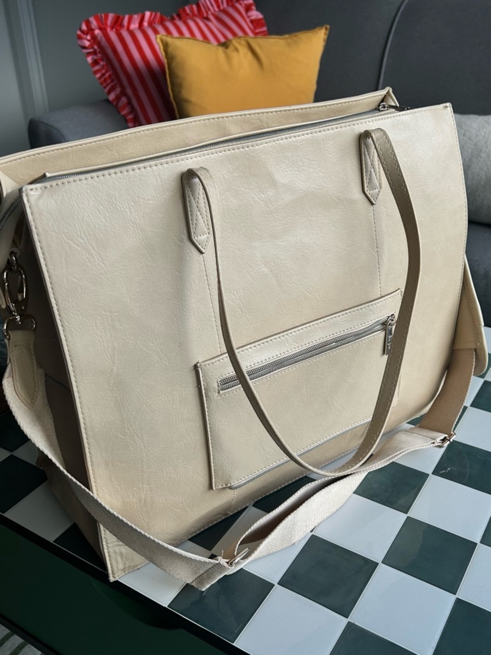 BEIS - The Large Work Tote
in Beige